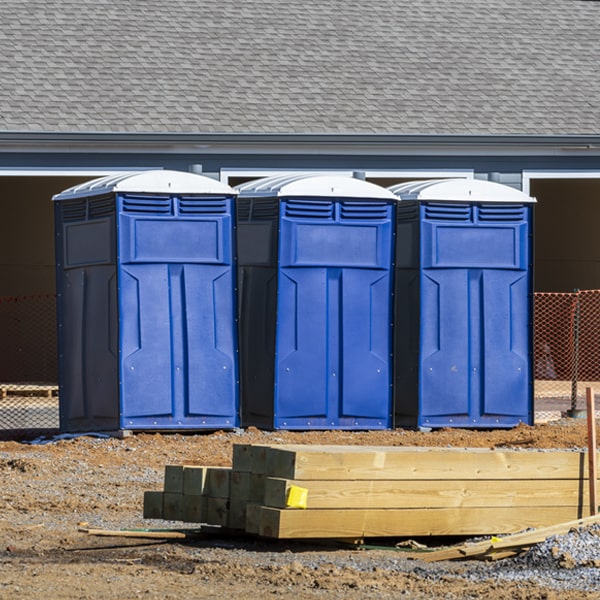 are there different sizes of portable restrooms available for rent in Woodlawn Beach FL